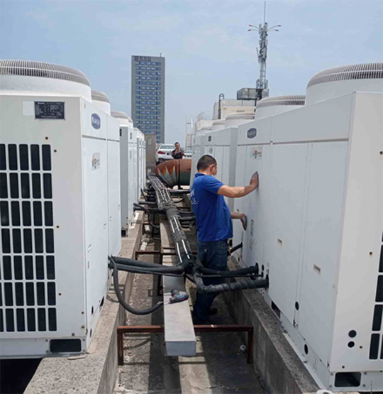 卓资中央空调制热和不制冷系统维修方法